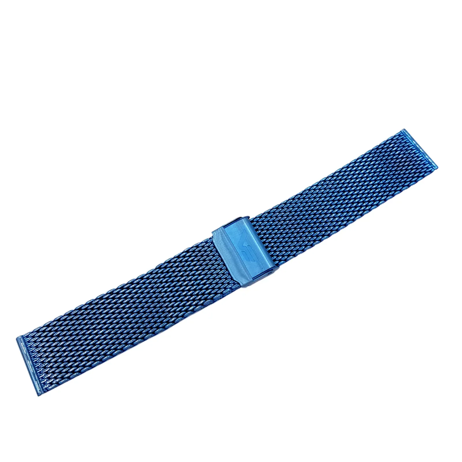NH38-560D681 Set with the Blue PVD Stainless Steel Mesh bracelet 3