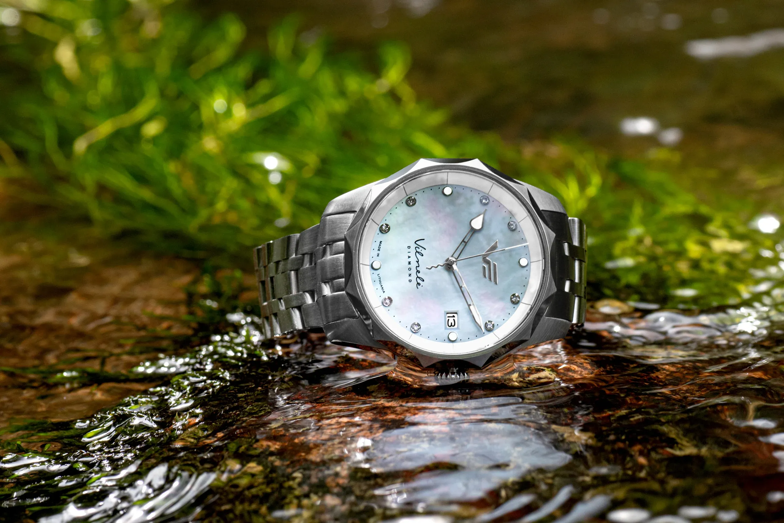 VS42-125A755 Set with the Stainless Steel Solid bracelet 5