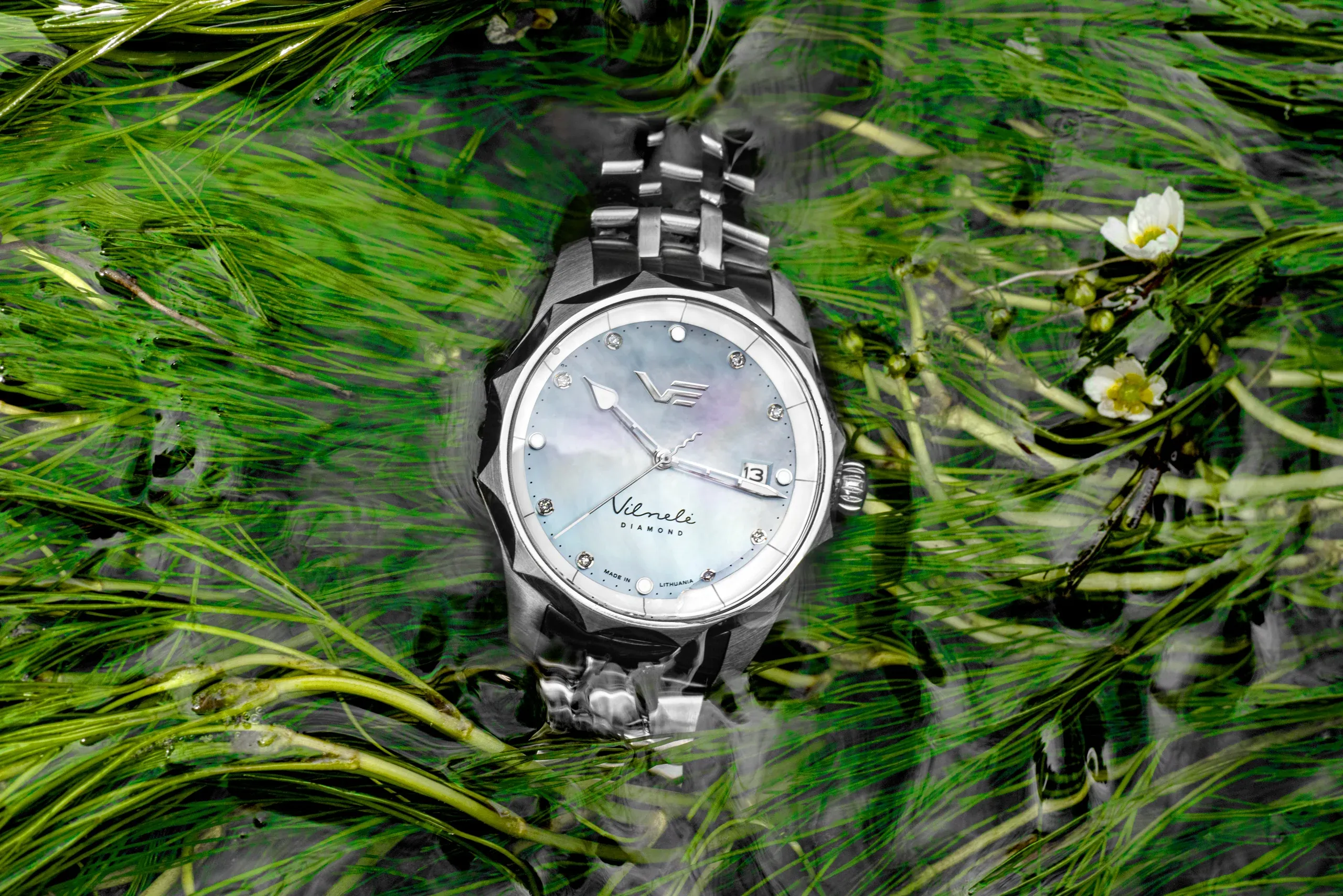 VS42-125A755 Set with the Stainless Steel Solid bracelet 6