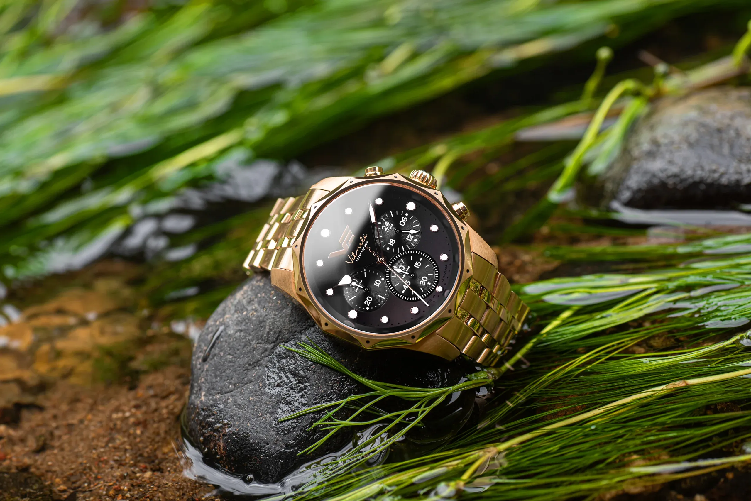 JS20-125B751 Set with the Rose Gold PVD Stainless Steel Solid bracelet 3