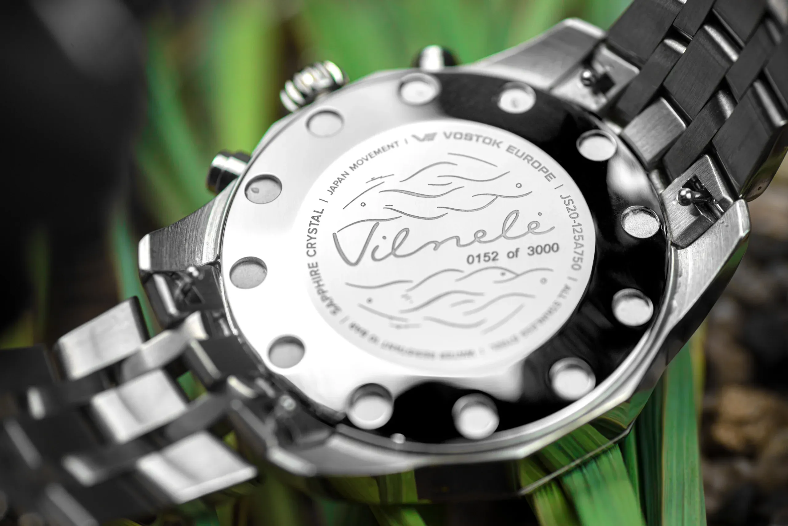 JS20-125A750 Set with the Stainless Steel Solid bracelet 3