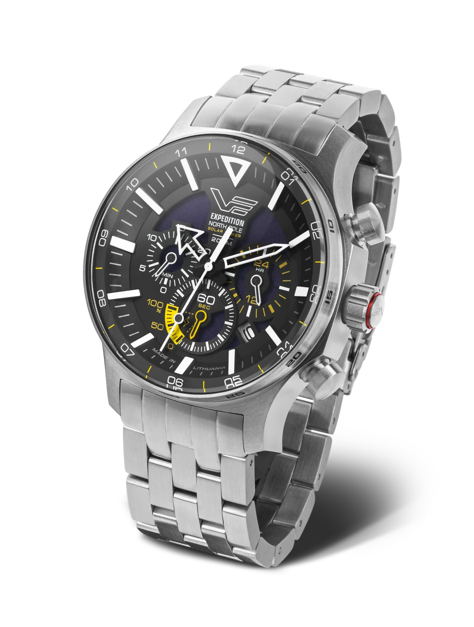 North Pole VR42-595A732 Set with Stainless Steel Solid bracelet