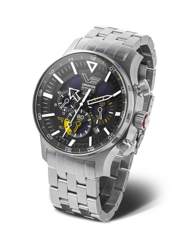 North Pole VR42-595A732 Set with Stainless Steel Solid bracelet
