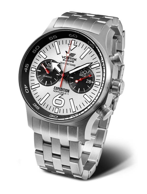 North Pole 1 6S21-595A642 Set with Matt Stainless Steel Solid bracelet