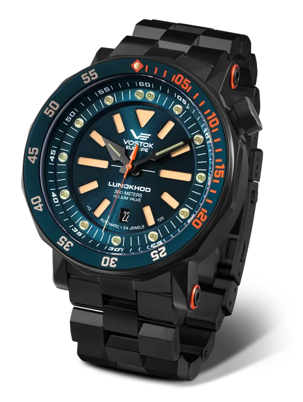 NH35A-620C633 Set with the Black PVD Stainless Steel Solid bracelet