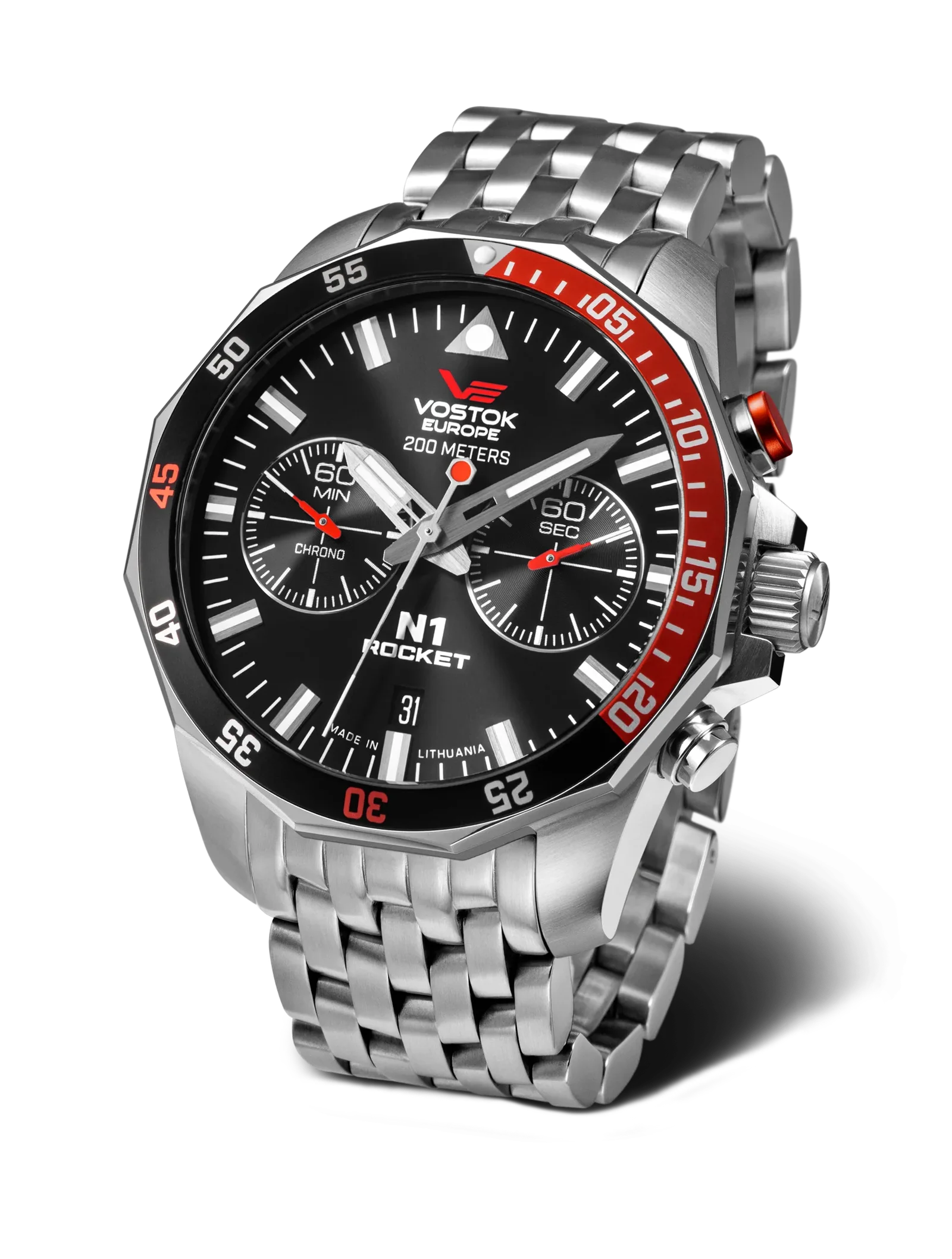 6S21-225A707 Set with the Stainless Steel bracelet