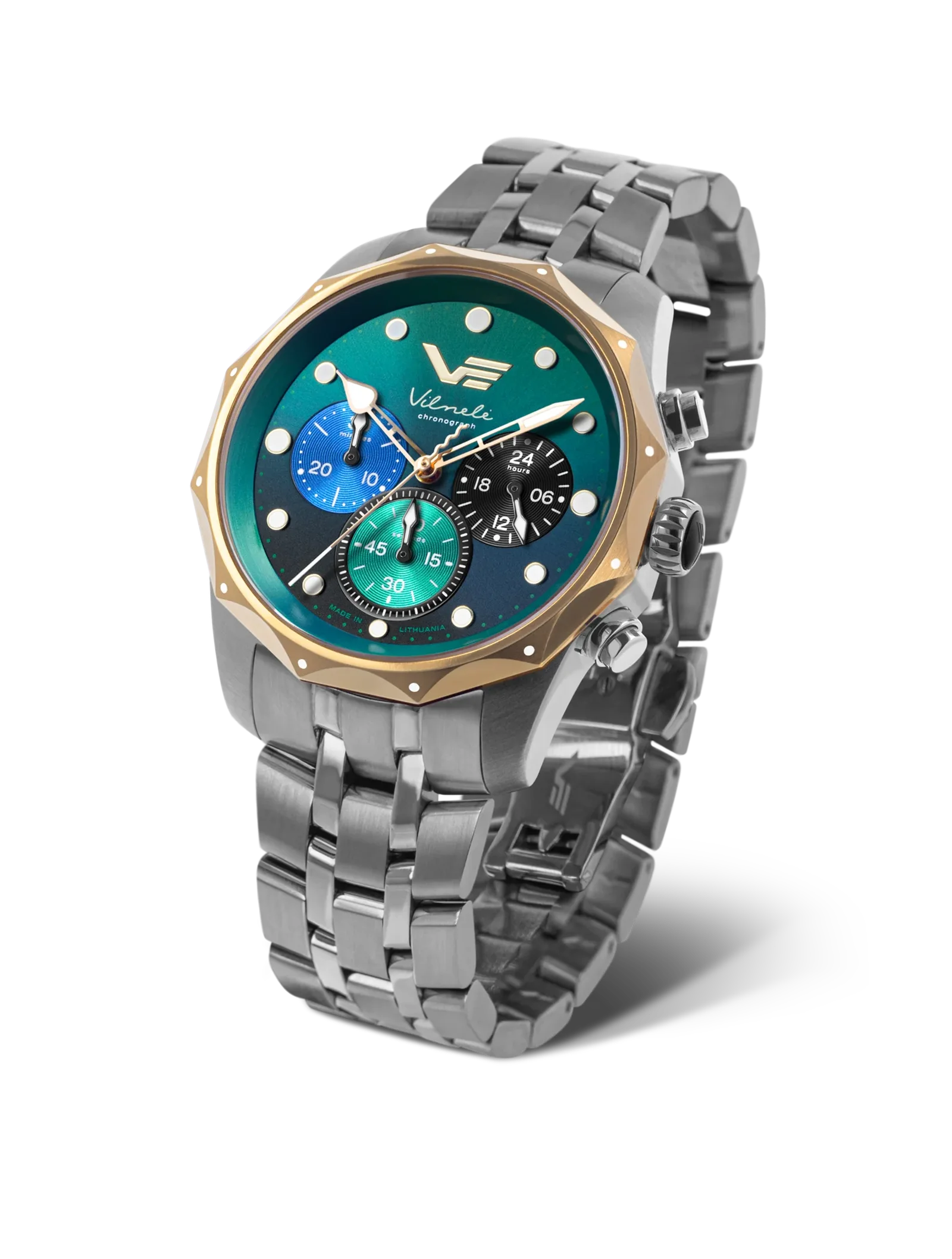 JS20-125E752 Set with the Stainless Steel Solid bracelet