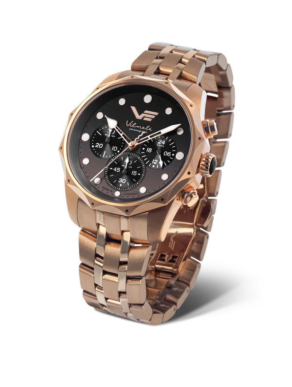 JS20-125B751 Set with the Rose Gold PVD Stainless Steel Solid bracelet