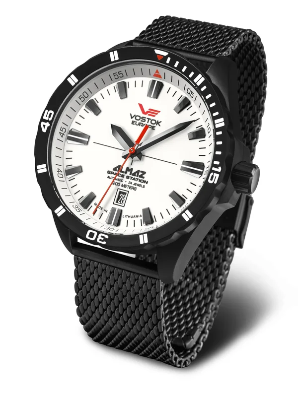 NH35A-320C680 Set with Mesh Black PVD Stainless