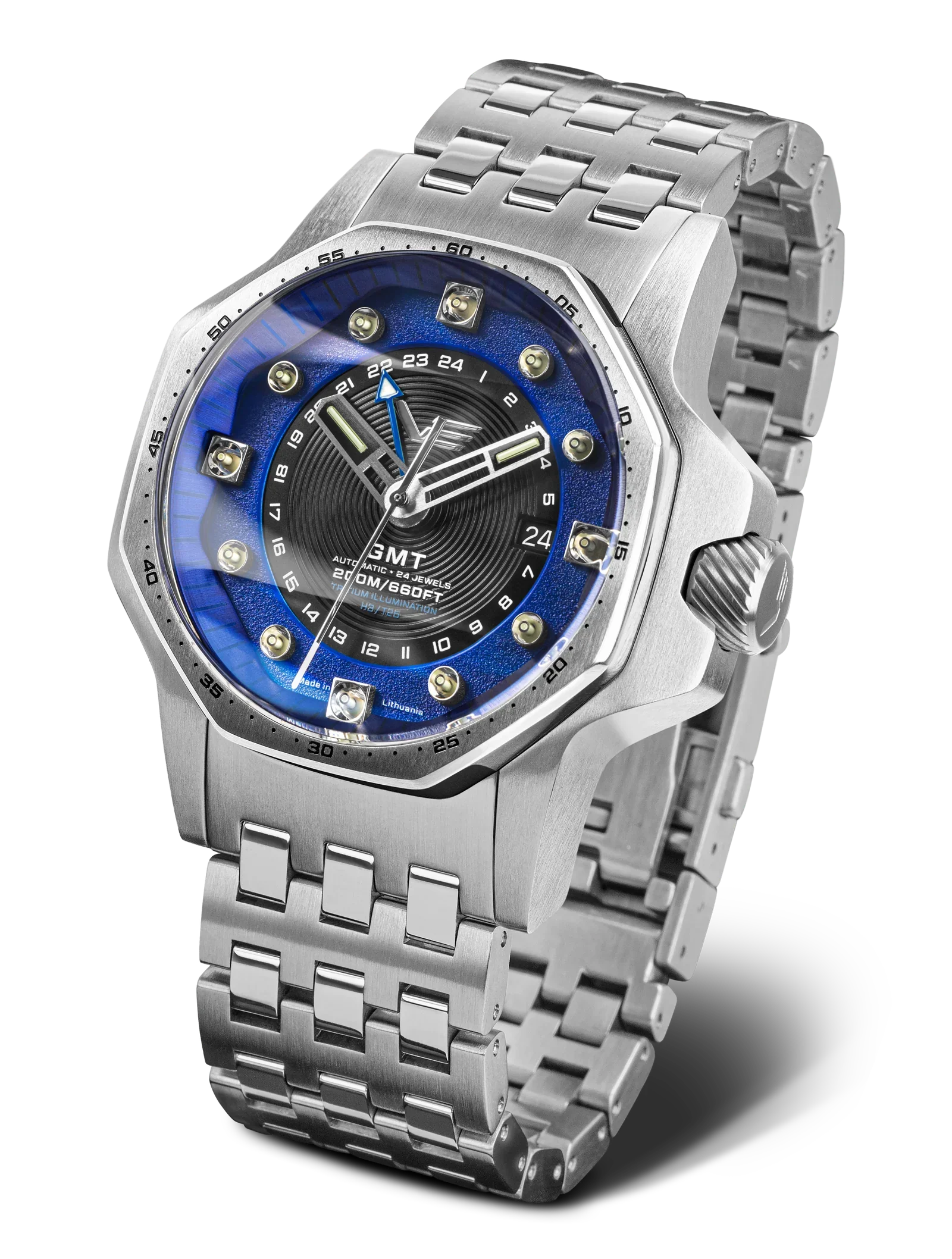 Fermi NH34-640A701 Set with with Integrated Stainless Steel Solid Bracelet