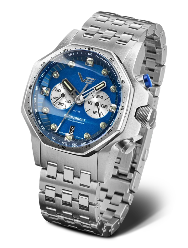 Sakharov VK64-640A700 Set with Integrated Stainless Steel Solid Bracelet