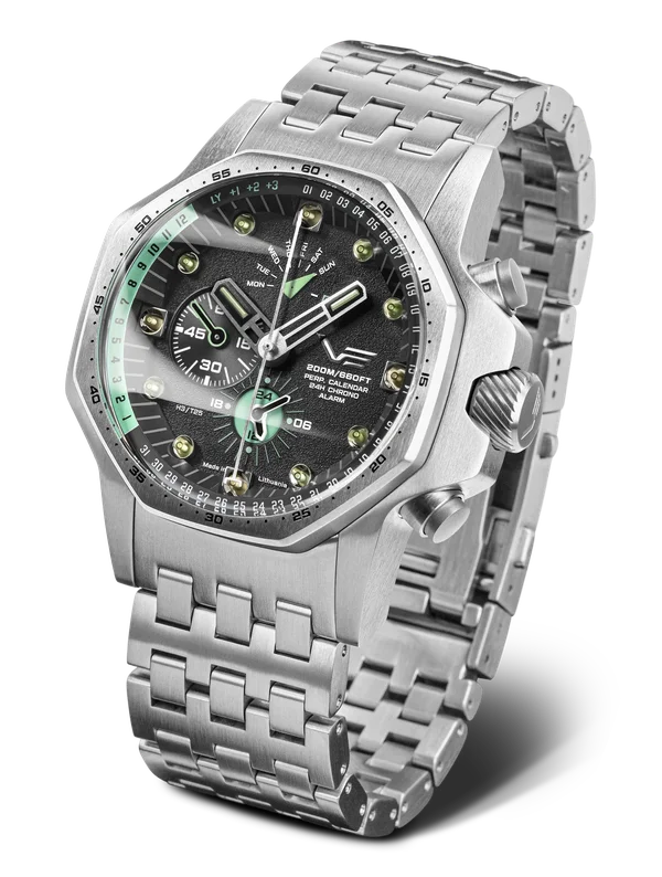 Oppenheimer YM86-640A695 Set with Integrated Stainless Steel Solid Bracelet