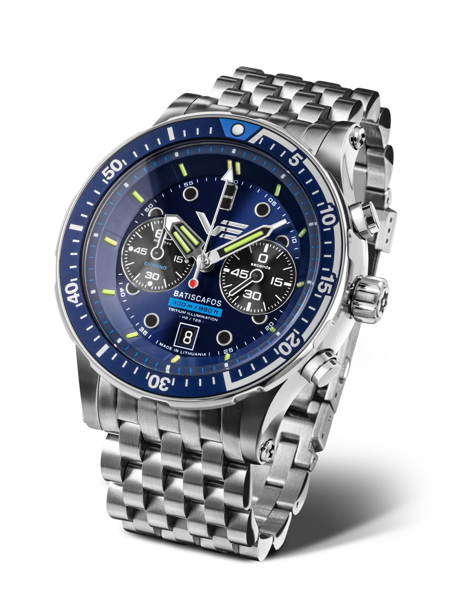 Batiscafos 6S21-511A772 Set with Integrated Stainless Steel solid bracelet