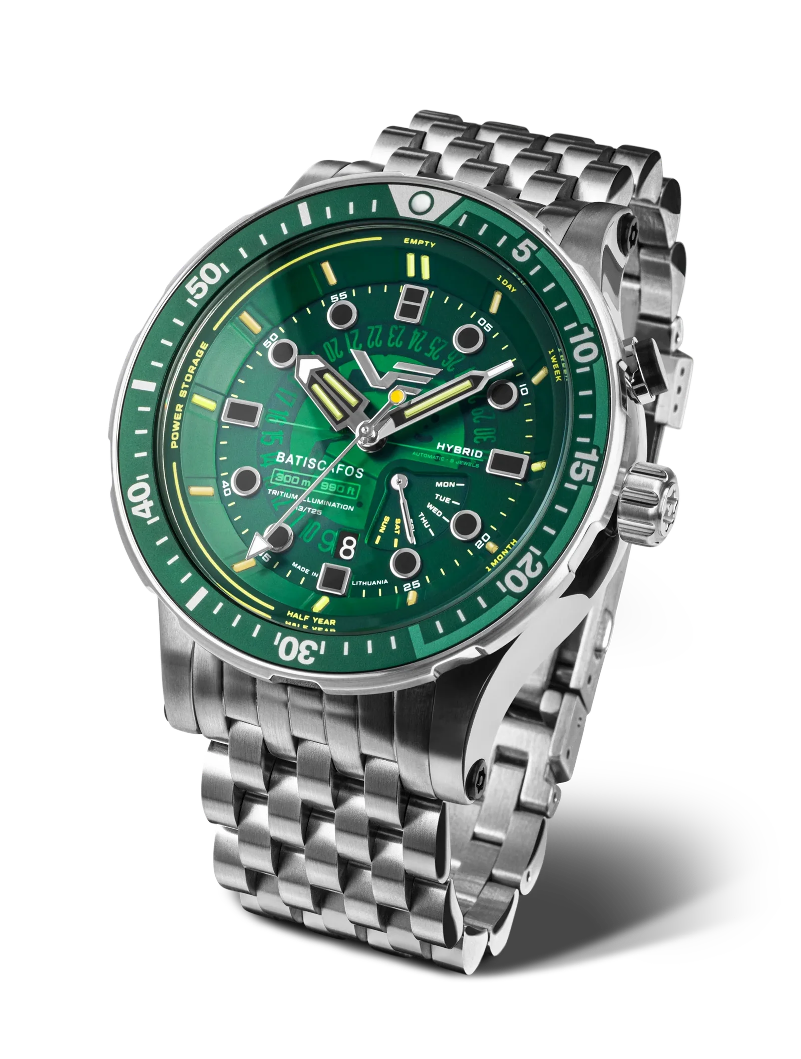 Batiscafos PX84-511A770 Set with Integrated Stainless Steel solid bracelet